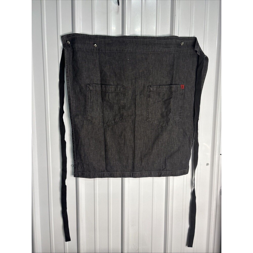 Hedley & Bennett Denim Bistro Apron Gray One Size